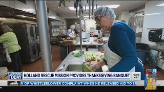 Holland Rescue Mission hosts Great Thanksgiving Banquet