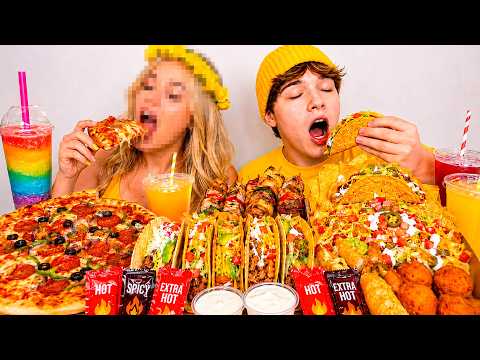 CHLOE & MANGO MUKBANG!!