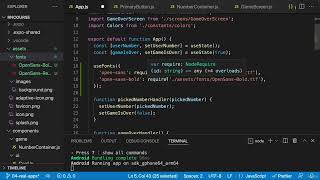 70   Adding Using Custom Fonts with React Native Apps