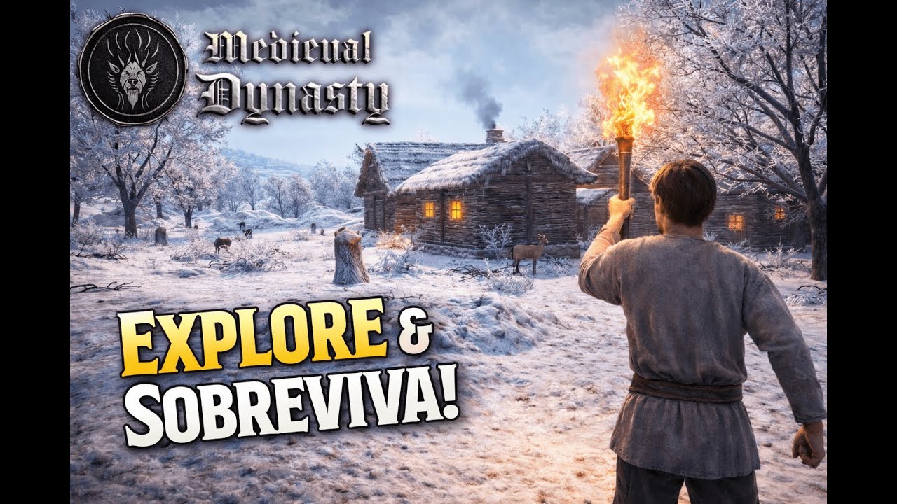 Sobreviver no Inverno é um Pesadelo! | EP6 | Medieval Dynasty