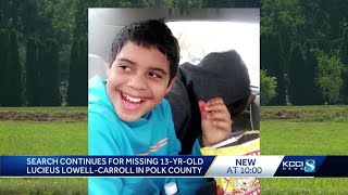 Community members form search party for missing Des Moines 13-year-old
