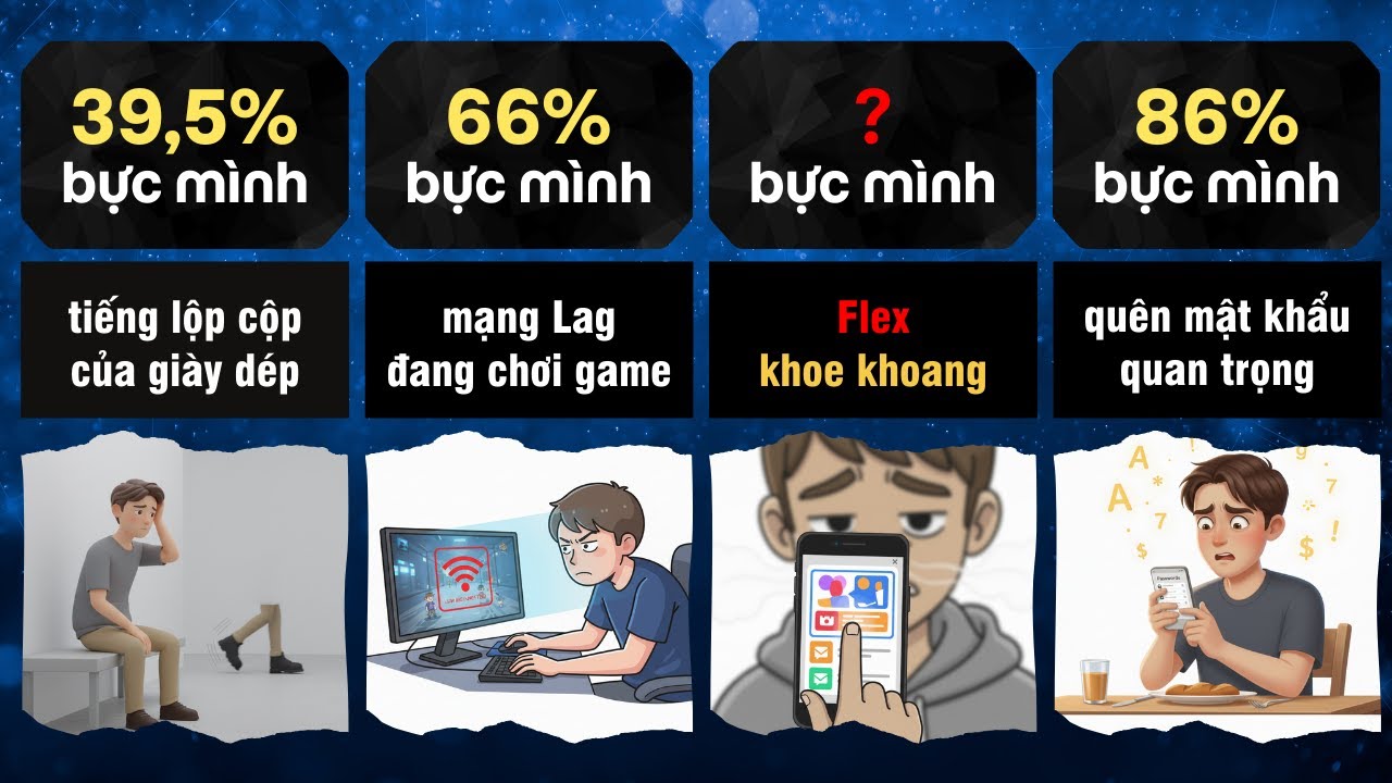 So Sánh: Những Thứ Khiến Bạn KHÓ CHỊU Nhất từ A đến Z