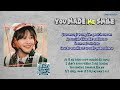 You Made Me Smile Sandeul 산들 Second Shot At Love OST Rom Eng Lyrics 