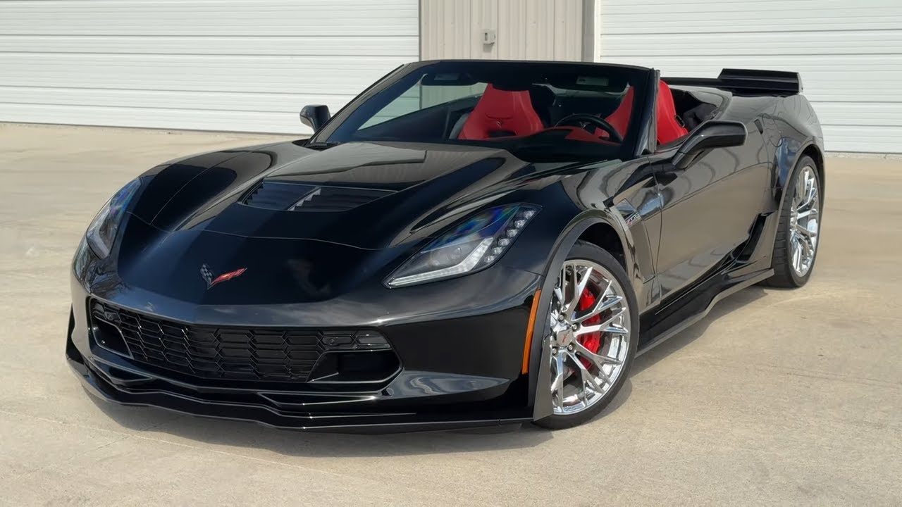 FOR SALE: 2016 Chevrolet Corvette Z06 Covertible, 650hp - 7 Speed, Low Miles, Stock 