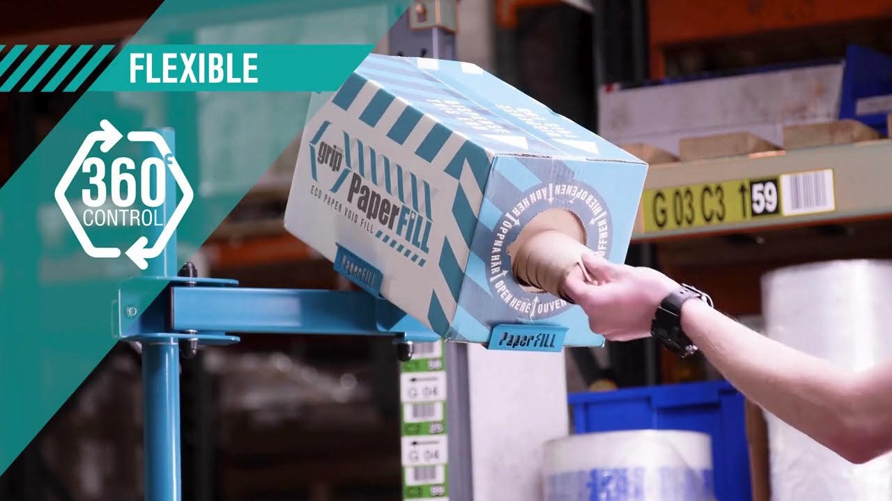 Demo Video - Grip Systems PaperFill Voidfill Paper Dispenser