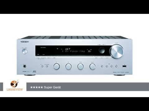 Onkyo TX-8130 (S) Netzwerk-Stereo-Receiver (110W/Kanal, Phono, 384kHz/32-Bit DAC, Hi-Res Audio,