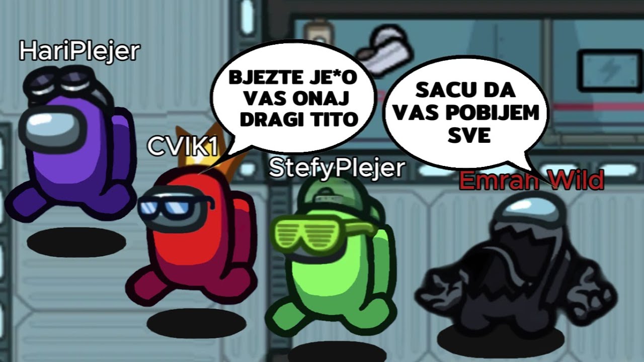 Hat-Trick imposter - Hide 'N Seek Among Us #6 *smiješno*