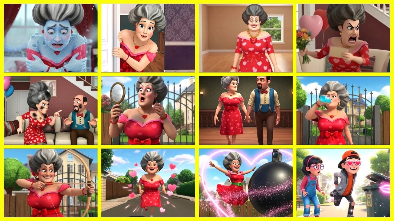 SCARY TEACHER 3D 9.5 UPDATE 3 New Valentine Levels Full Gameplay