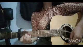 Video thumbnail of "TUTORIAL VAMOS MI HERMANO CANTA. #acordes #facil #guitarra"