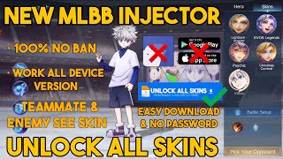 New Update MLBB Injector 2026 HIRARA PATCH, Unlock all SKINS FOR FREE! Enemy & Teammate See Skins 🔥 screenshot 2