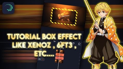 Stripes Box effect Like XENOZ , 6FT3 , SCRIPT , ETC..... ┃Alight Motion Tutorial