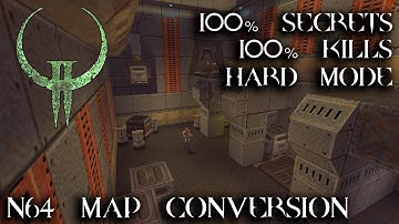 Quake II: N64 Maps PC Conversion - 100% Secrets