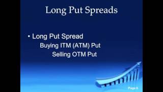 A Great Options Strategy:  Long Put Spread With Eric  "The Wolfman"  Wilkinson