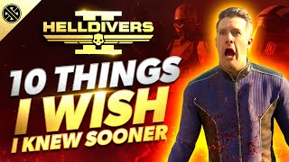 Helldivers 2  10 Things I Wish I Knew Sooner | Tips & Tricks