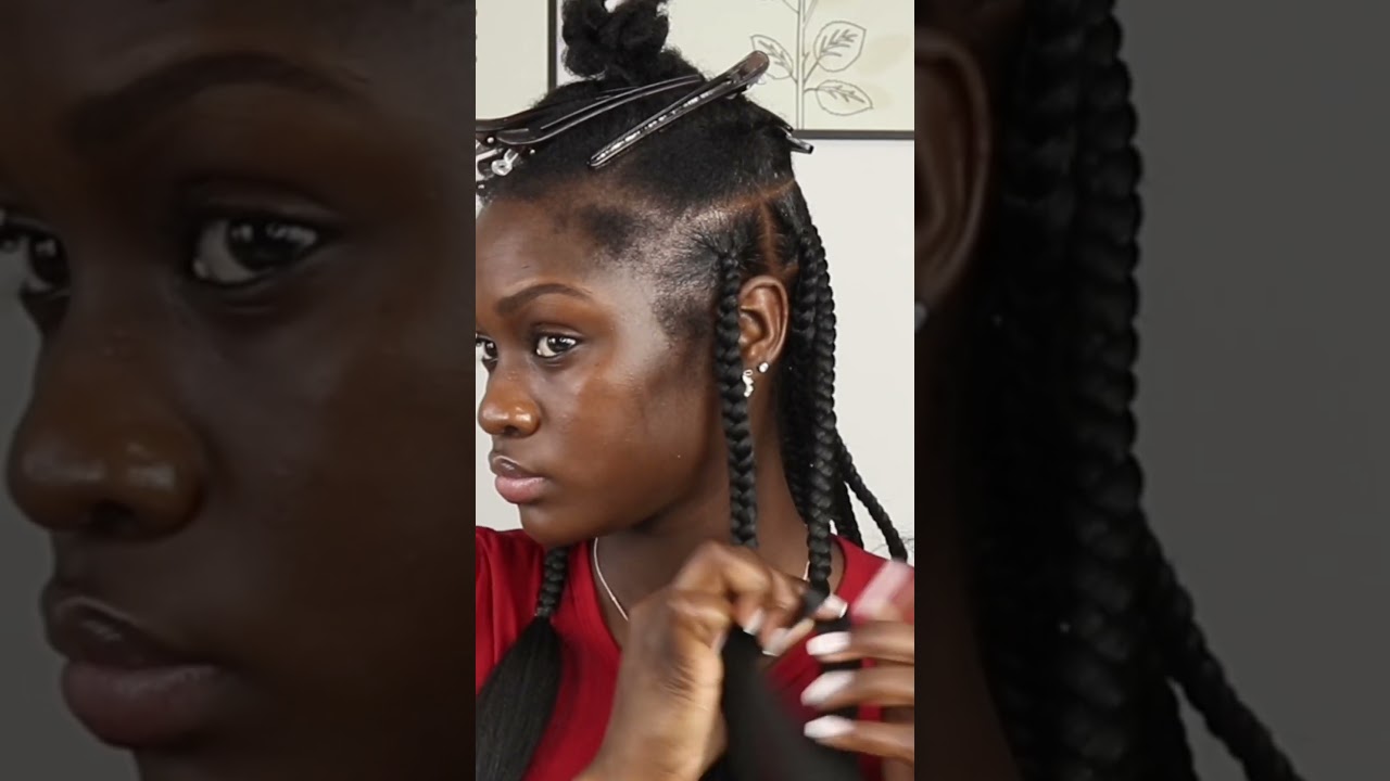 Jumbo Knotless Braid Tutorial 
