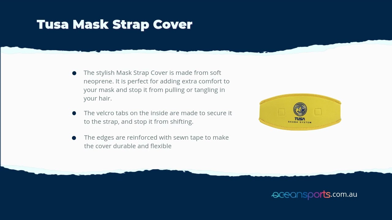 Tusa Mask Strap Cover
