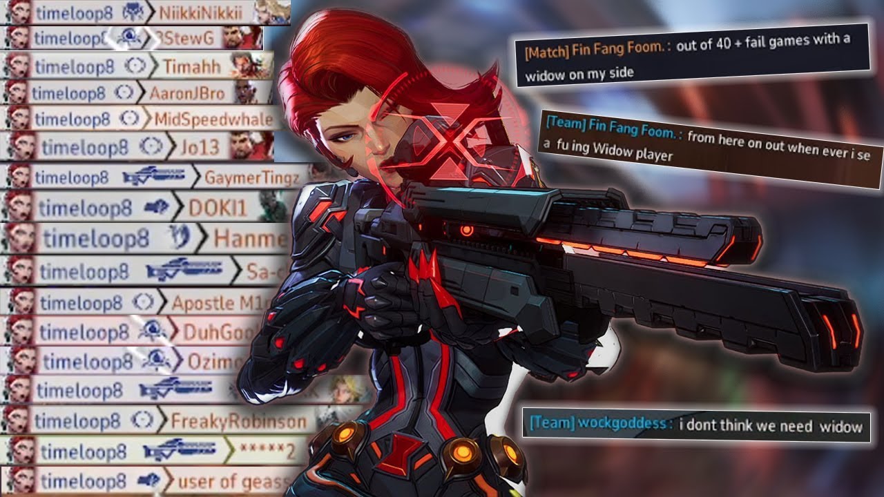 TOXIC Teammates RAGE at my Black Widow in Marvel Rivals