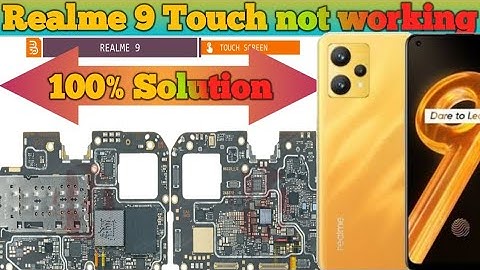 Realme 9 Touch not working problem Solution | Realme 9 Touch ways solution|#thesoilboy