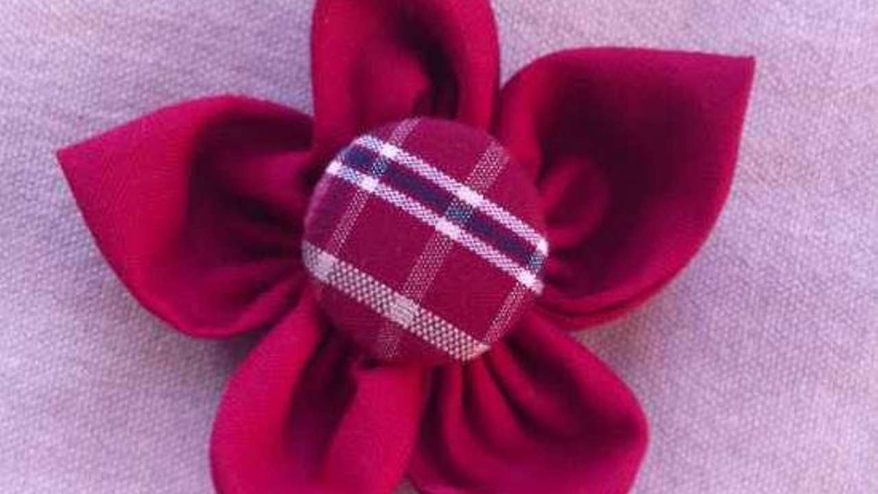 Eine Süße Stoffblumen-Anstecknadel Machen - DIY Style - Guidecentral
