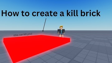 How to make a kill brick/block in Roblox studio