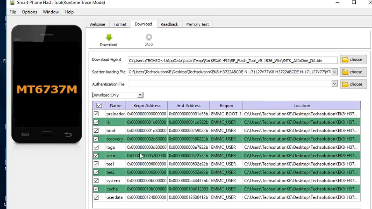 Tecno K8 Firmware free download