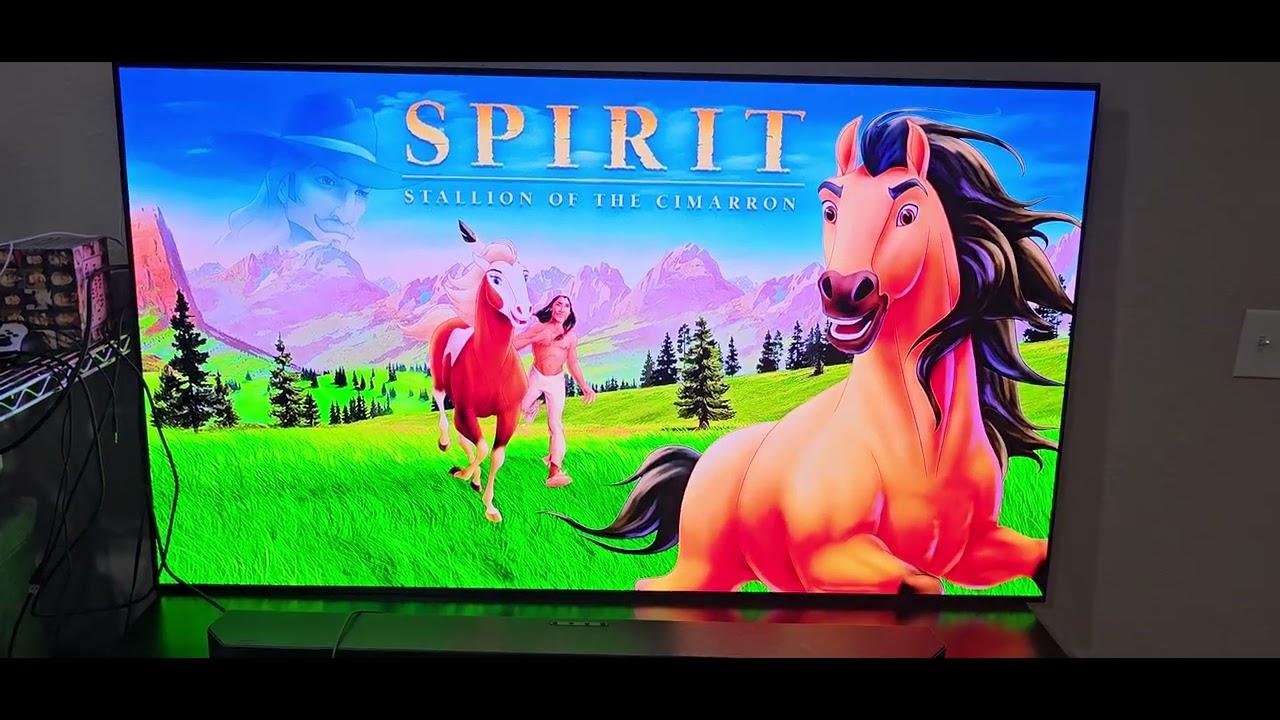 Opening to Spirit Stallion of the Cimarron 2010 Blu-ray (2018 Reprint)