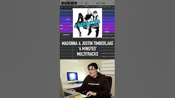 Madonna & Justin Timberlake "4 Minutes" STUDIO MULTITRACKS! 😍