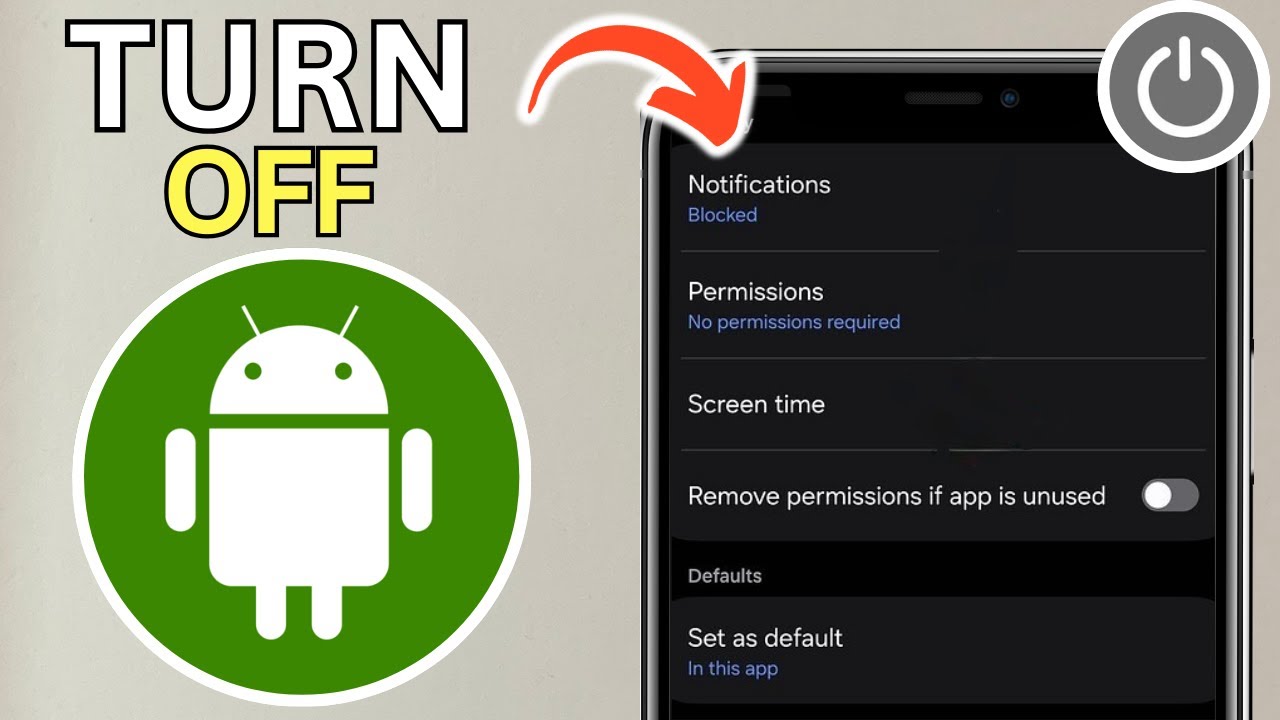 How To Turn Off App Permissions In Android