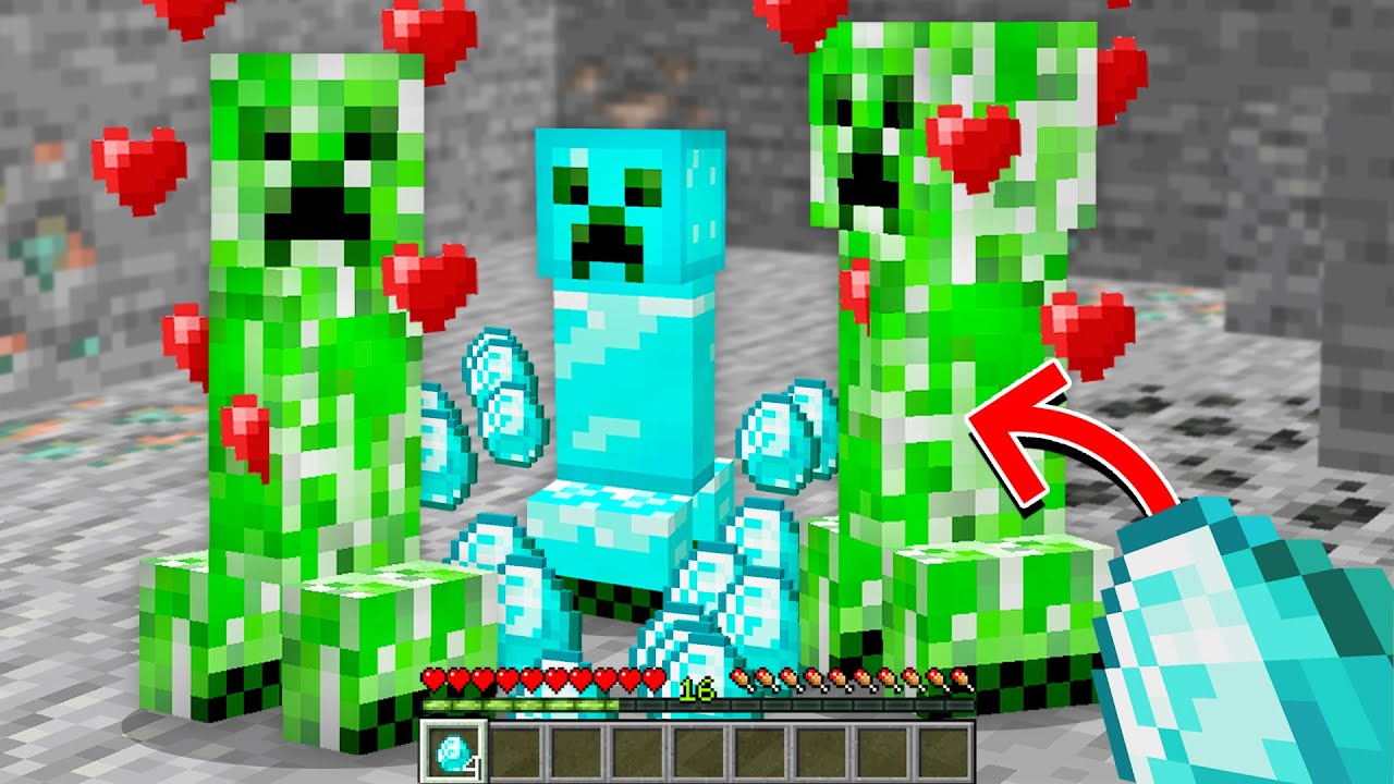 Minecraft But You Can Breed Any Mob With Any Item... - YouTube