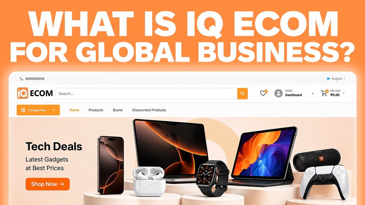 What is IQ Ecom for Global business? - YouTube