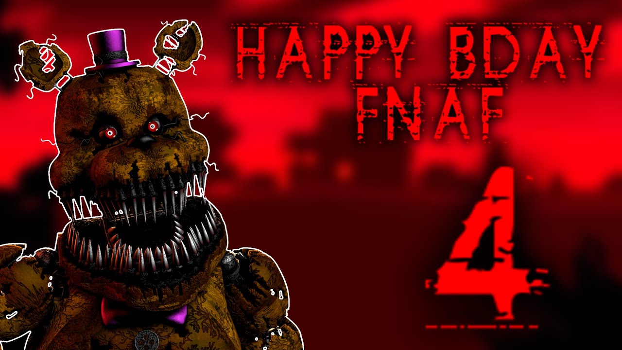 Fnaf Five Nights At Freddy's Nightmare Fredbear Children's Party