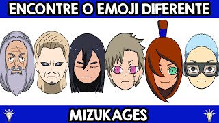 FIND THE DIFFERENT EMOJI MIZUKAGES NARUTO - EMOJIS MIZUKAGES GAME FROM THE NEVOA VILLAGE-NARUTO GAME screenshot 3