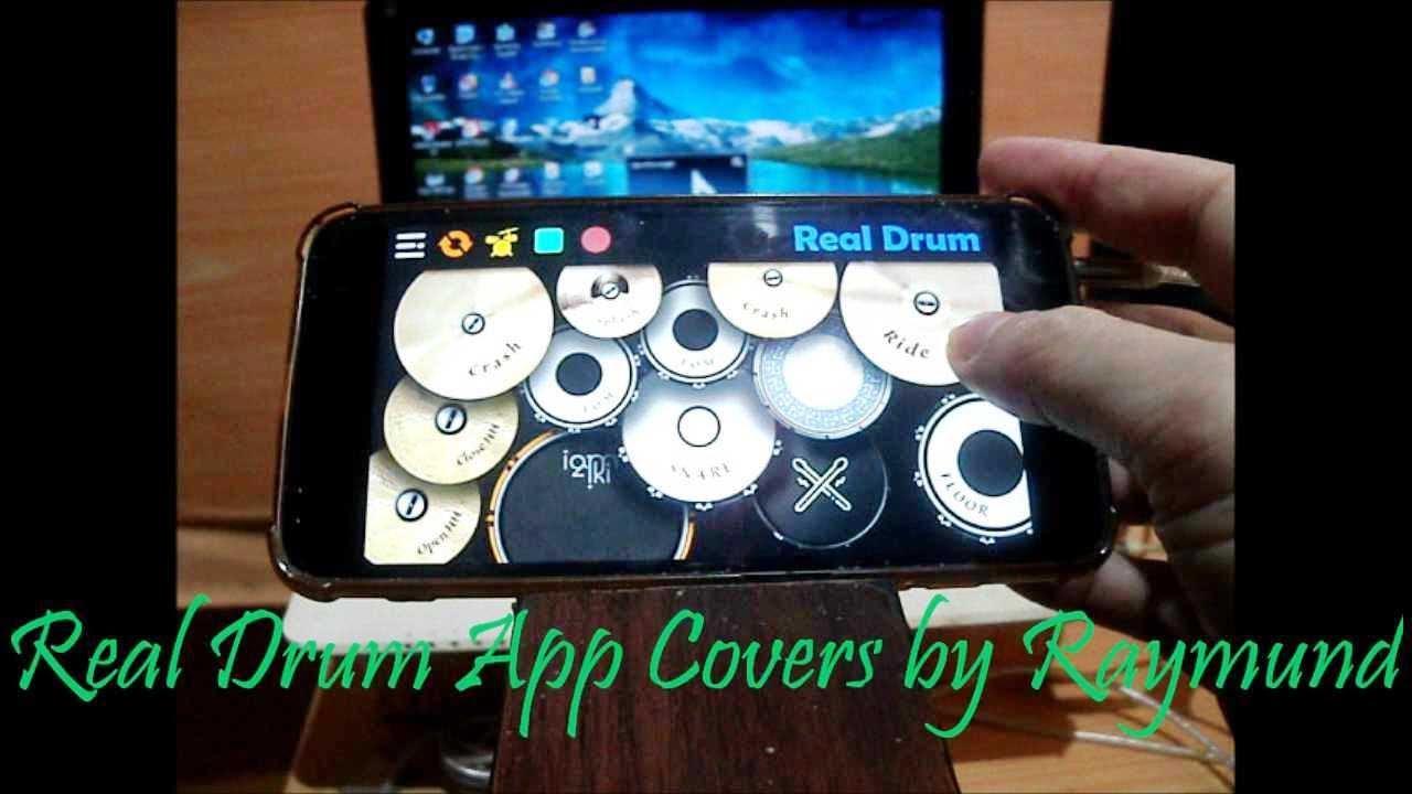 Hinder Lips Of An Angel (Real Drum App Covers by Raymund) YouTube