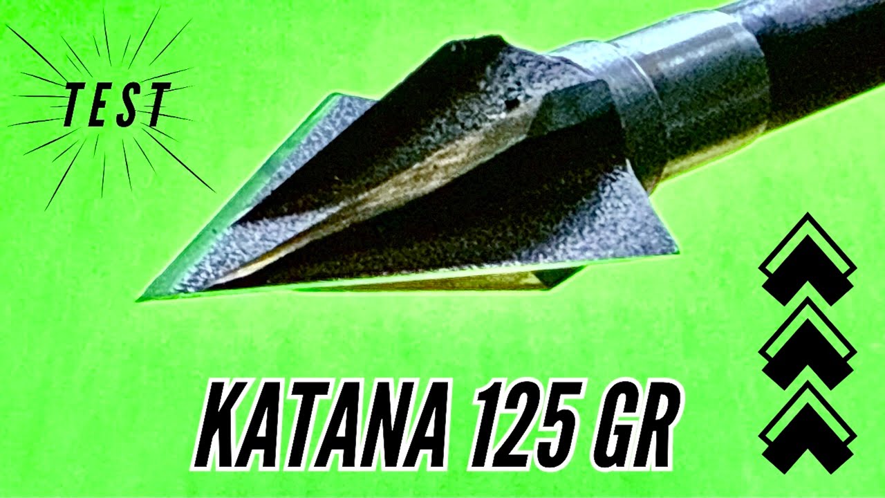 ANNIHILATOR KATANA 125 gr BROADHEAD TEST