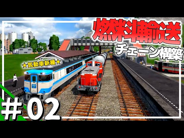 Transport Fever 2] The first transport chain on the isolated