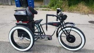Custom Electric Fat Tire Trike