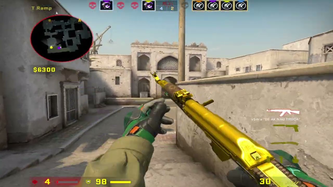 CSGO POV Outsiders fame (36/19) vs Fluxo (dust2) @ ESL Challenger Rotterdam 2022