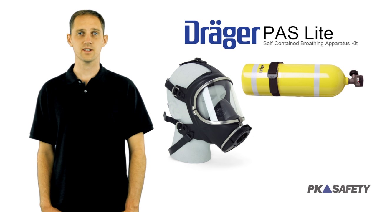Portable SCBA Draeger PAS Lite YouTube