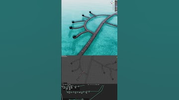 Blender 4.3 | Geometry Node | Procedural Resort