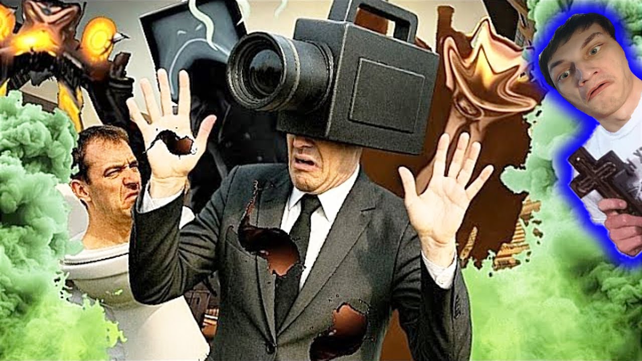 НИКОГДА Не смотрите Такое ПОХРЮЧЕВО как Скибиди Туалеты - Реакция на gipeR - Дафак Бум Разоблачение