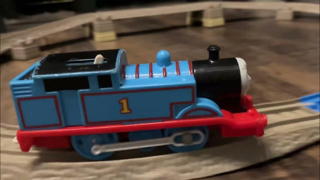 Thomas running on tracks - YouTube