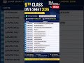 9th Class Date Sheet 2026 Punjab Boards (Official) 🗓️ | Exams Starting April 17! #Shorts
