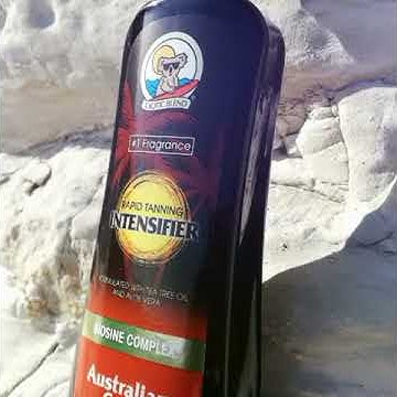 Australian gold trouble maker tanning lotion