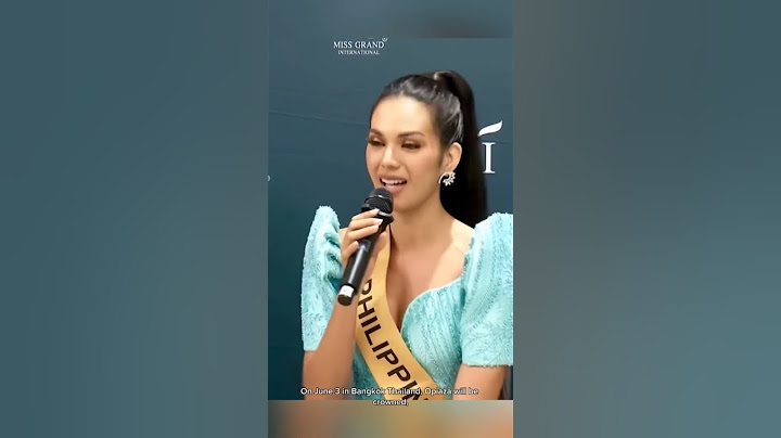 Christine Opiaza Crowned Miss Grand International 2024 After Rachel Gupta Steps Down #shorts