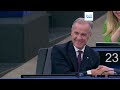 Mark Carney, recibido con una ovación de pie en el Parlamento Europeo
