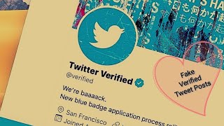 How To Make Fake Verified  | Tweet Posts | & Reels | Fake Posts Kasey Banayen. #faketweet screenshot 3