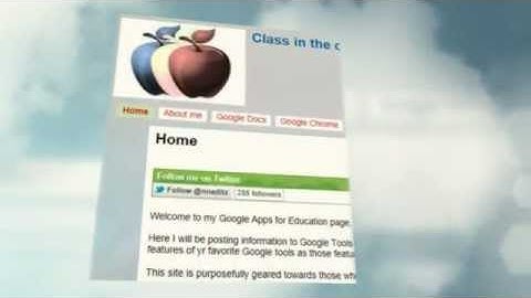 Video Preview: Class in the Cloud Web Site