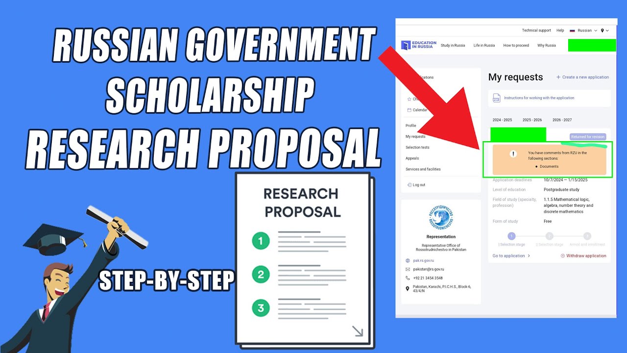 Research Proposal Guide to Avoid Rejections and Win the Russian Government Scholarship