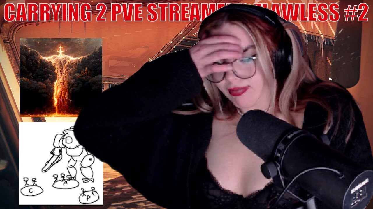 Carrying 2 PvE Streamers Flawless (WE FACED CHEATERS) #2.1