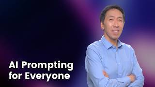 Become an AI power user 🌟 new course from Andrew Ng